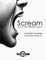 Scream Concert Band sheet music cover